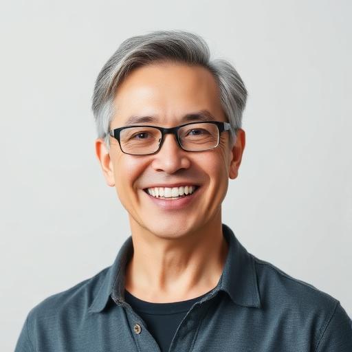 Portrait of a happy person